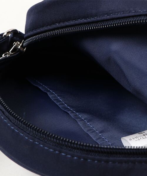 KP DECO（ケーピーデコ）の「お花が詰め込まれたオーガンジーリボン付きサークルショルダー（ショルダーバッグ・キッズ・ラベンダー/オフホワイト/ブルー系その他・FREE）」の4枚目の写真