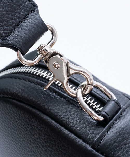 MURA（ムラ）の「薄型 ダブルジッパー シュリンクレザー ビジネス ブリーフケース（ビジネスバッグ・メンズ・ブラック/キャメル/ネイビー・FREE）」の22枚目の写真