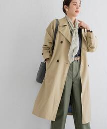 coen | リラックストレンチコート#(スプリングコート/春アウター)(トレンチコート)