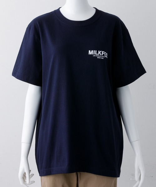 MILKFED.（ミルクフェド）の「SS TEE STRAWBERRY（Tシャツ/カットソー・レディース・ホワイト/ブラック/ネイビー・ONE SIZE）」の12枚目の写真