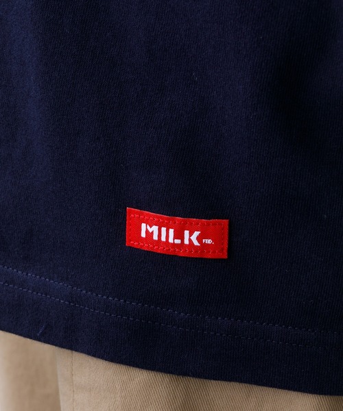 MILKFED.（ミルクフェド）の「SS TEE STRAWBERRY（Tシャツ/カットソー・レディース・ホワイト/ブラック/ネイビー・ONE SIZE）」の10枚目の写真