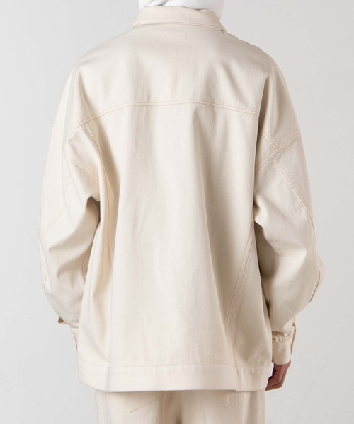 WEGO（ウィゴー）の「WEGO/【セットアップ対応商品】SKATERSカバーオール（カバーオール・メンズ・グリーン/ブラウン/キナリ・MEDIUM/LARGE）」の7枚目の写真