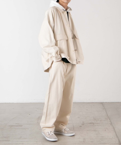 WEGO（ウィゴー）の「WEGO/【セットアップ対応商品】SKATERSカバーオール（カバーオール・メンズ・グリーン/ブラウン/キナリ・MEDIUM/LARGE）」の22枚目の写真