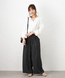 レーヨンワイドパンツ