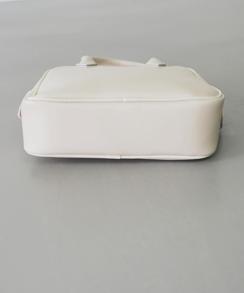 【美品】モローパリ ボストンバッグ ホワイト ベージュ　ショルダーバッグ 楽天市場】横長バッグ ボストンバッグ ハンドバッグ 肩掛け