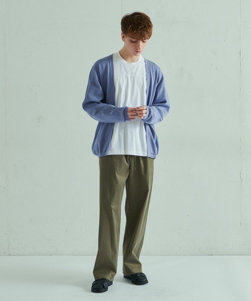 Lui's(ルイス)の「キュプラサテンリラックスパンツ(スラックス・メンズ・ブラック/ライトグレー/オリーブ・SMALL/MEDIUM)」の13枚目の写真