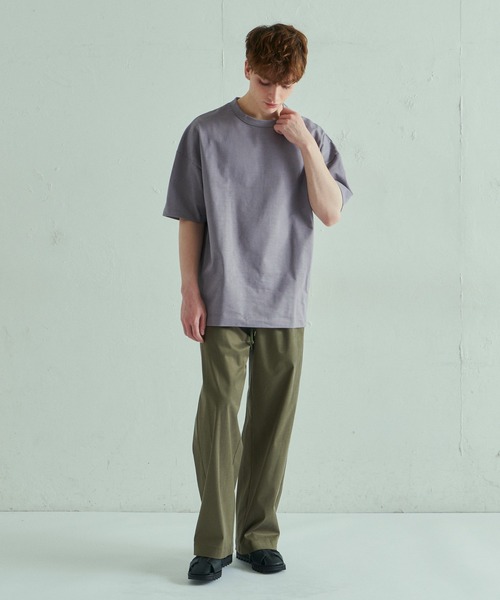 Lui's(ルイス)の「キュプラサテンリラックスパンツ(スラックス・メンズ・ブラック/ライトグレー/オリーブ・SMALL/MEDIUM)」の5枚目の写真