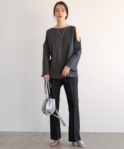 ☆専用☆【美品】ラウンジドレス　完売　リネンパンツ LOUNGEDRESS（ラウンジドレス）の「リネンパンツ（チノパンツ