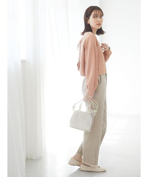 ELENCARE DUE(エレンカーレデュエ)の「・ELENCARE DUE ツイルセンターシームパンツ*(その他パンツ・レディース・ベージュ/グリーン/オフホワイト/ラベンダー・FREE)」の10枚目の写真