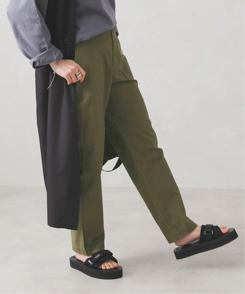 JOURNAL STANDARD relume（ジャーナルスタンダード　レリューム）の「ベイカーパンツ◆（その他パンツ・レディース・ベージュ/カーキ・36/38/40）」の2枚目の写真