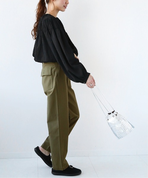 JOURNAL STANDARD relume（ジャーナルスタンダード　レリューム）の「ベイカーパンツ◆（その他パンツ・レディース・ベージュ/カーキ・36/38/40）」の14枚目の写真