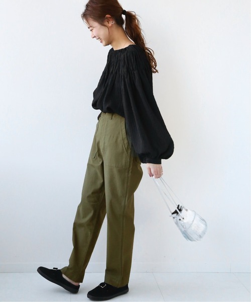 JOURNAL STANDARD relume（ジャーナルスタンダード　レリューム）の「ベイカーパンツ◆（その他パンツ・レディース・ベージュ/カーキ・36/38/40）」の17枚目の写真