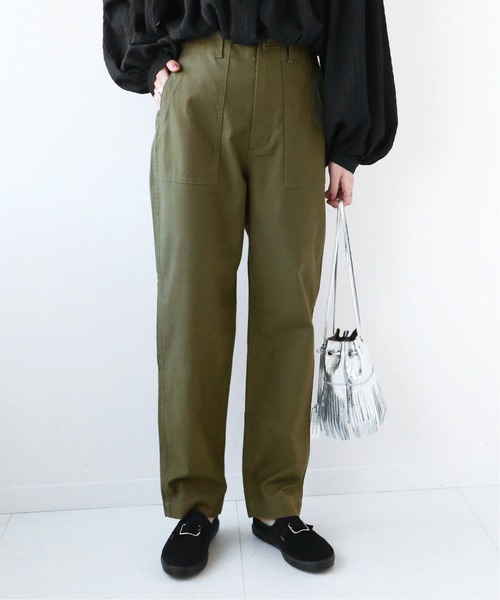 JOURNAL STANDARD relume（ジャーナルスタンダード　レリューム）の「ベイカーパンツ◆（その他パンツ・レディース・ベージュ/カーキ・36/38/40）」の11枚目の写真