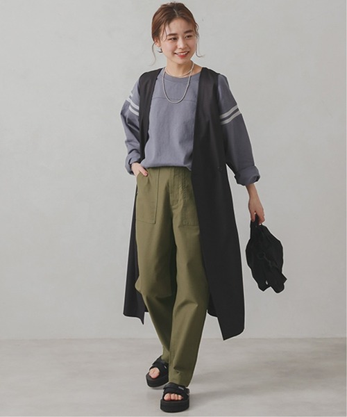 JOURNAL STANDARD relume（ジャーナルスタンダード　レリューム）の「ベイカーパンツ◆（その他パンツ・レディース・ベージュ/カーキ・36/38/40）」の18枚目の写真