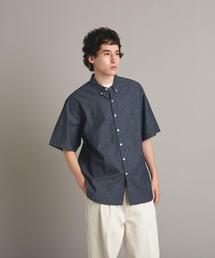 Steven Alan | ＜Steven Alan＞ INDG/CHAMBRAY SINGLE NEEDLE SHORT SLEEVE SHIRT-LOOSE/シャツ(シャツ/ブラウス)