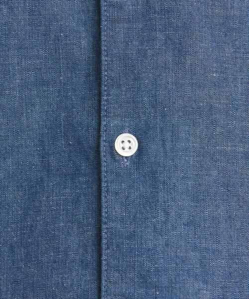 Steven Alan（スティーブンアラン）の「＜Steven Alan＞ INDG/CHAMBRAY SINGLE NEEDLE SHORT SLEEVE SHIRT-LOOSE/シャツ（シャツ/ブラウス・メンズ・ターコイズブルー/ロイヤルブルー・M/XL/L/S）」の14枚目の写真