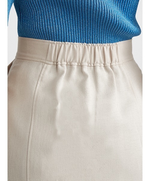 LILY BROWN（リリーブラウン）の「プリーツコンビタックスカート（スカート・レディース・アイボリー・0/1）」の10枚目の写真