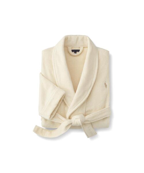 POLO RALPH LAUREN HOME（ポロ ラルフ ローレン ホーム）の「（Large）ポニー バスローブ（ガウン/バスローブ・メンズ・ナチュラル・ONE SIZE）」の2枚目の写真