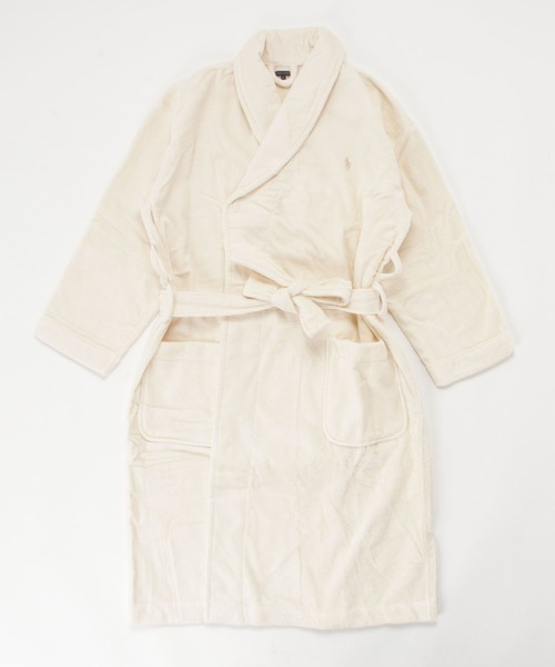 POLO RALPH LAUREN HOME（ポロ ラルフ ローレン ホーム）の「（Large）ポニー バスローブ（ガウン/バスローブ・メンズ・ナチュラル・ONE SIZE）」の4枚目の写真