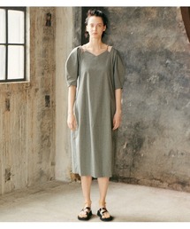 Heart Neck Cocoon Dress