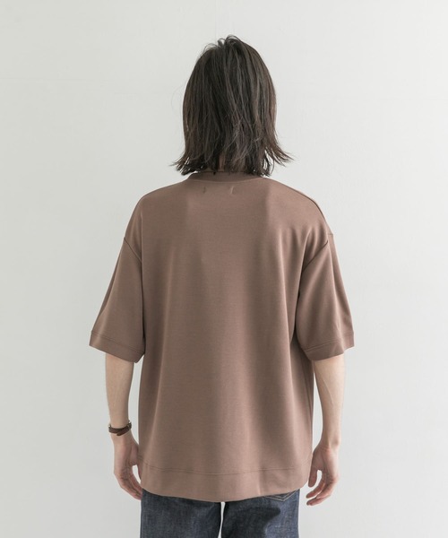 URBAN RESEARCH（アーバンリサーチ）の「ショートスリーブアウトラストプルオーバー（Tシャツ/カットソー・メンズ・ブラック/ベージュ系その他/ライトグレー/ブラウン・LARGE/MEDIUM）」の11枚目の写真