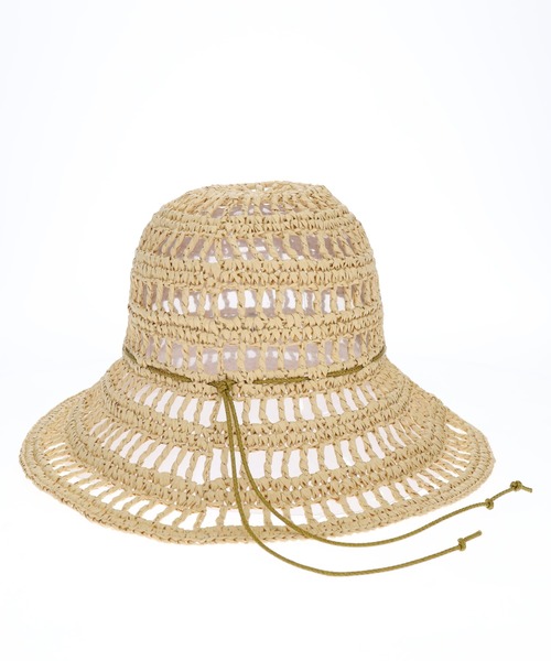 La Maison de Lyllis(メゾンドリリス)の「La Maison de Lyllis “TULIP”ハット(ハット・レディース・ベージュ・FREE)」の4枚目の写真