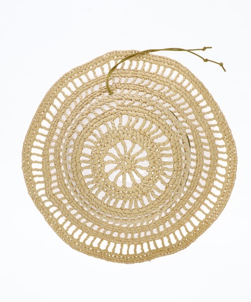 La Maison de Lyllis(メゾンドリリス)の「La Maison de Lyllis “TULIP”ハット(ハット・レディース・ベージュ・FREE)」の6枚目の写真