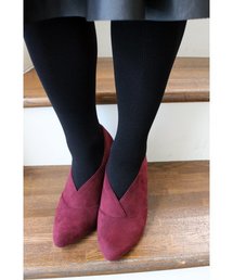 LE TALON | ◇7.5CMスリットショートブーツ(ブーティ)