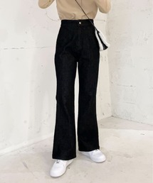 EPIMI E'PIMMY | バックレースアップセミフレアデニム(デニムパンツ)