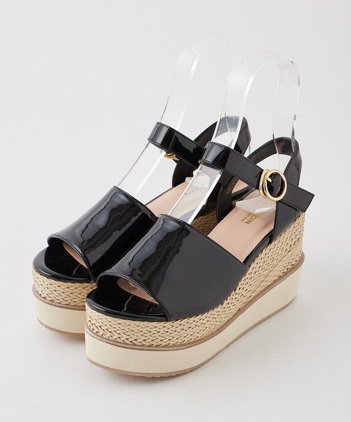 one after another NICE CLAUP(ワンアフターアナザーナイスクラップ)の「厚底アソートサンダル(サンダル・レディース・ブラック/クリア・S/L/LL/M)」の15枚目の写真