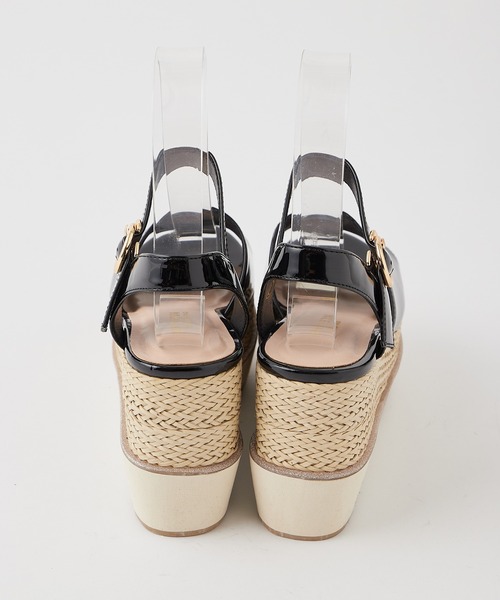 one after another NICE CLAUP(ワンアフターアナザーナイスクラップ)の「厚底アソートサンダル(サンダル・レディース・ブラック/クリア・S/L/LL/M)」の9枚目の写真
