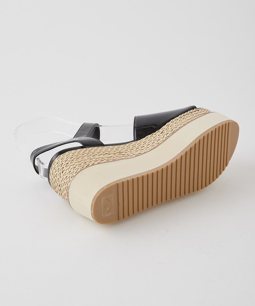 one after another NICE CLAUP(ワンアフターアナザーナイスクラップ)の「厚底アソートサンダル(サンダル・レディース・ブラック/クリア・S/L/LL/M)」の22枚目の写真