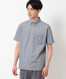 THE SHOP TK  | 【接触冷感】ボタンダウンポロシャツ(ポロシャツ)