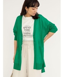 Green Parks | 接触冷感 Vネックカーデ*(カーディガン/ボレロ)