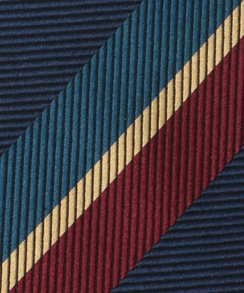 green label relaxing（グリーンレーベルリラクシング）の「＜Alessandro Masi（アレッサンドロ マージ）＞ 8.0cm ストライプ1 [ネクタイ]（ネクタイ・メンズ・ネイビー/ダークブラウン/オレンジ系その他・FREE）」の6枚目の写真