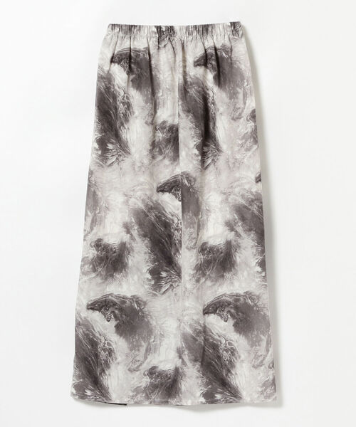 BeAMS DOT（ビームスドット）の「BeAMS DOT / マーブル柄 サイドスリットスカート（スカート・レディース・グリーン/ブラック・FREE）」の13枚目の写真