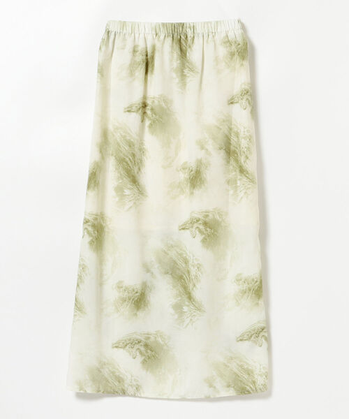 BeAMS DOT（ビームスドット）の「BeAMS DOT / マーブル柄 サイドスリットスカート（スカート・レディース・グリーン/ブラック・FREE）」の16枚目の写真