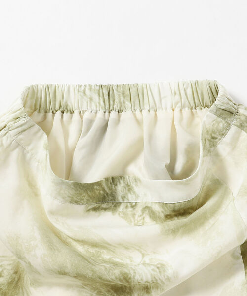 BeAMS DOT（ビームスドット）の「BeAMS DOT / マーブル柄 サイドスリットスカート（スカート・レディース・グリーン/ブラック・FREE）」の17枚目の写真