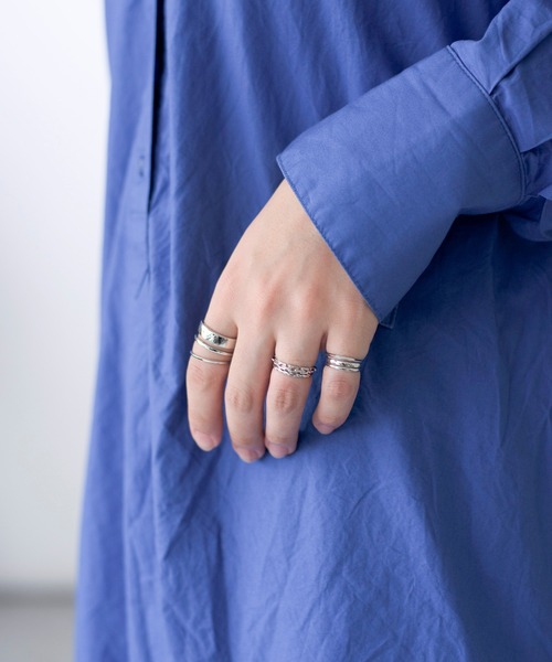 SETUP7（セットアップセブン）の「【SETUP7】7Pセットリング KNF（リング・レディース・シルバー/ゴールド・FREE）」の8枚目の写真