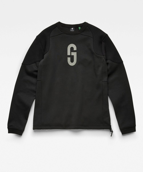 G-STAR（ジースター）の「GS MOTO SWEATER/スウェット（スウェット・メンズ・ダークブラック/ブルー系その他/グレー/ダークブルー・MEDIUM/SMALL/X-SMALL/X-LARGE/LARGE）」の9枚目の写真