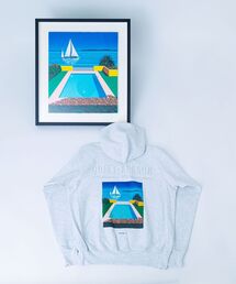 AOR×HIROSHI NAGAI×SHIPS: アメリカ製 バックプリント パーカー