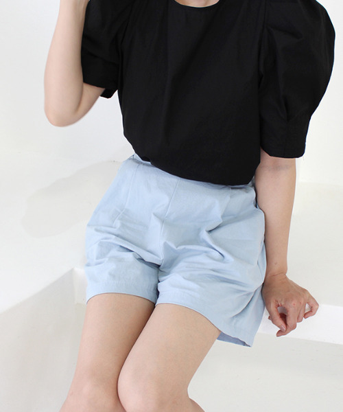 MODE ROBE(モードローブ)の「ショートパンツ(その他パンツ・レディース・ブラック/ブルー・FREE)」の9枚目の写真