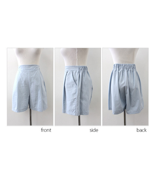 MODE ROBE(モードローブ)の「ショートパンツ(その他パンツ・レディース・ブラック/ブルー・FREE)」の7枚目の写真