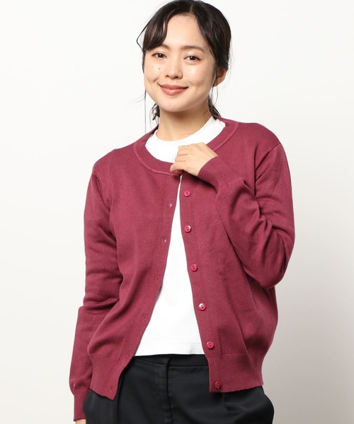 ABITOKYO(アビトーキョー)の「2021SS クルーネックサマーニットカーディガン(カーディガン/ボレロ・レディース・ホワイト/ブラック/ベージュ/グリーン/バーガンディー・FREE)」の5枚目の写真