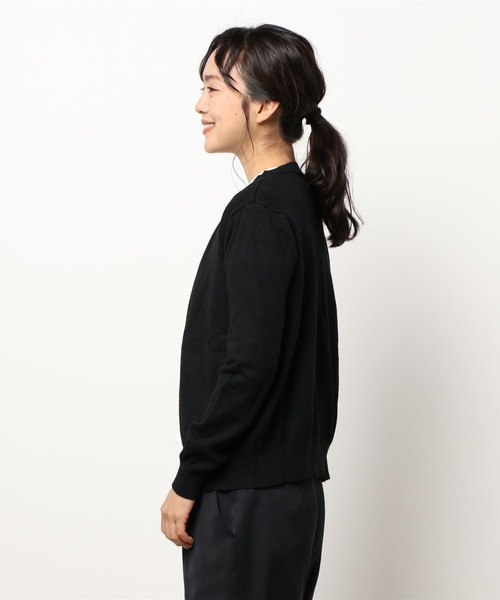 ABITOKYO(アビトーキョー)の「2021SS クルーネックサマーニットカーディガン(カーディガン/ボレロ・レディース・ホワイト/ブラック/ベージュ/グリーン/バーガンディー・FREE)」の11枚目の写真