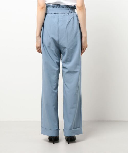 COLONY 2139（コロニートゥーワンスリーナイン）の「リネンライクリボン付ワイドパンツ(ブラック・グリーン・ブルー)（その他パンツ・レディース・グリーン/ブラック/ブルー・LARGE/MEDIUM）」の11枚目の写真