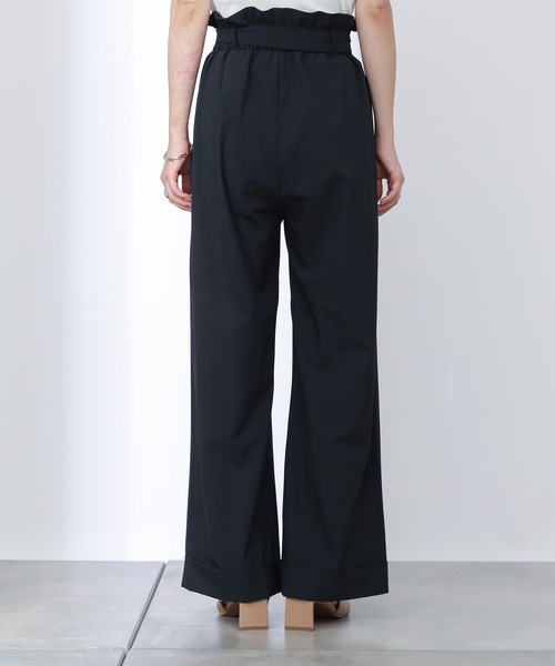 COLONY 2139（コロニートゥーワンスリーナイン）の「リネンライクリボン付ワイドパンツ(ブラック・グリーン・ブルー)（その他パンツ・レディース・グリーン/ブラック/ブルー・LARGE/MEDIUM）」の19枚目の写真