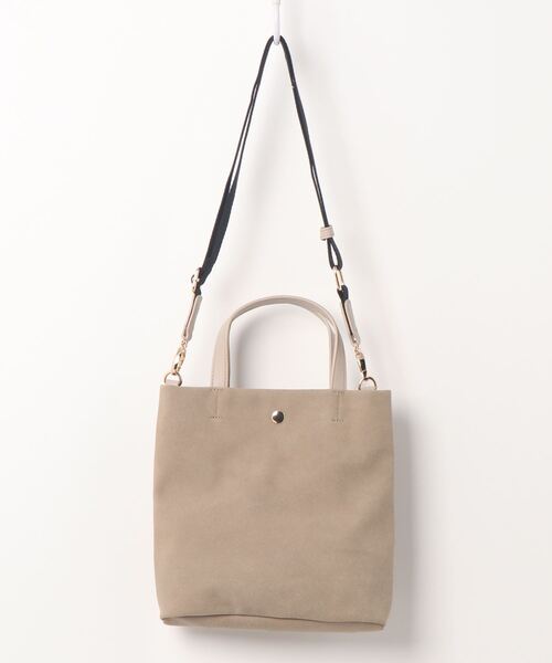 HONEYSUCKLE ROSE(ハニーサックルローズ)の「【HONEYSUCKLE ROSE】ミニショルダートート(ショルダーバッグ・レディース・オフホワイト/ブラック/ベージュ・ONE SIZE)」の15枚目の写真