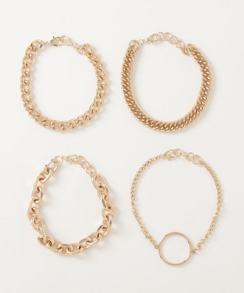 SILVER BULLET（シルバーバレット）の「『SBLTR』ユニセックス デザインチェーンブレスレット 4点セット（ブレスレット・レディース・その他8/その他6/その他7/その他1/その他2/その他3/その他5/その他4/その他24・FREE）」の12枚目の写真