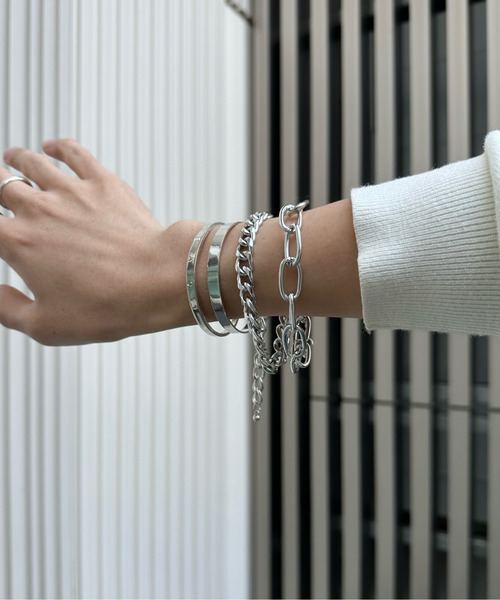 SILVER BULLET（シルバーバレット）の「『SBLTR』ユニセックス デザインチェーンブレスレット 4点セット（ブレスレット・レディース・その他8/その他6/その他7/その他1/その他2/その他3/その他5/その他4/その他24・FREE）」の21枚目の写真